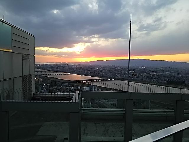 20150323_梅田スカイビル スカイウォーク　北西方面